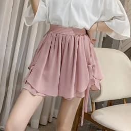 Summer Korean Style Wide Female Short Pants Aesthetic Elegant New In Design XL Baggy Casual Women's Elastic Waist Chiffon Shorts