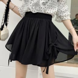 Summer Korean Style Wide Female Short Pants Aesthetic Elegant New In Design XL Baggy Casual Women's Elastic Waist Chiffon Shorts