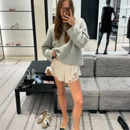 Women Y2k Slik Lace Trim Shorts Stain Pajama Micro Mini Slip Boxer Shorts Low Rise Lounge Pj Bottoms Pettipants Streetwear