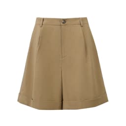 Amii Women's Shorts 2026 Summer New Rolled Casual Cotton Pants Cuffed Hem Solid Color Versatile Basic Woman Clothes 12622140