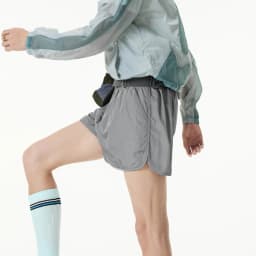 Women Quick-Dry Outdoor Shorts, Summer Breathable Casual Shorts with Elastic Waist, Lightweight for Travel & Hiking