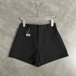 MEXZT Streetwear Black Shorts Women Korean Elegant High Waist White Wide Leg Suit Shorts Fashion Sexy Club Slim Hot Short Pants