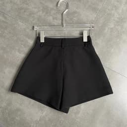 MEXZT Streetwear Black Shorts Women Korean Elegant High Waist White Wide Leg Suit Shorts Fashion Sexy Club Slim Hot Short Pants