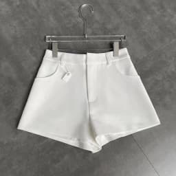 MEXZT Streetwear Black Shorts Women Korean Elegant High Waist White Wide Leg Suit Shorts Fashion Sexy Club Slim Hot Short Pants