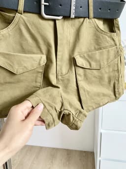 Design Sense Spice Girl Hot Pants 2026 Summer New High Waist Pockets Cargo Shorts Women