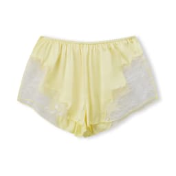 Summer Women Satin Lounge Shorts Lace Trim Elastic Shorts for Daily Casual Loose Short Pants