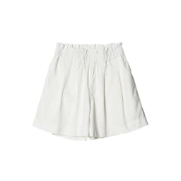 imakokoni Pink Ruffled Elastic High Waist Wide Leg Shorts Pants Women's Shorts Casual Female Clothing for Women