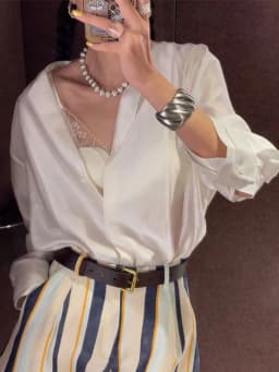 Women Striped Fabric Wide Leg Shorts High Waist Button Side Pockets Casual All-match Short Trousers 2026 Summer Office Outfits