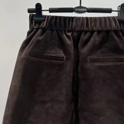 Suede Leather Shorts Women Spring Genuine Leather Harajuku Vertical Bar Short Britches Casual Bloomers Coffee Shorts de Mujeres