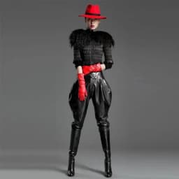 Black Fuax Matte Leather Breeches Shorts Women Casual High Waist Pu Jodhpurs Harem Pants Ladies Motorcycle Biker Costume Custom