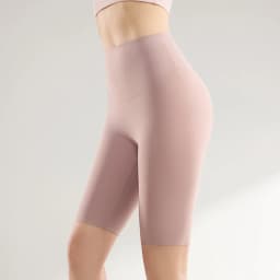 BIVIGAOS Summer Thin Seamless High Waist Sharkskin Bicycle Shorts Women Knee Length Tight Biker Shorts Sport Short Leggings