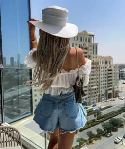 Denims Shorts Women Distressed Flare Jeans High Waist Vintage Washed Button Pockets Female 2025 Summer Streetwear Short Pants