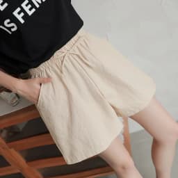 Casual Linen Shorts Women Gym Workout Shorts Cotton Short High Waisted Plus Size Ladies Short Femme Women Shorts Sport Femme