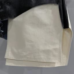 TIFICY High Street Shorts Women's New High Waisted Zipper Shapewear Denim Coated Flat Corner Pocket Color Blocked Shorts
