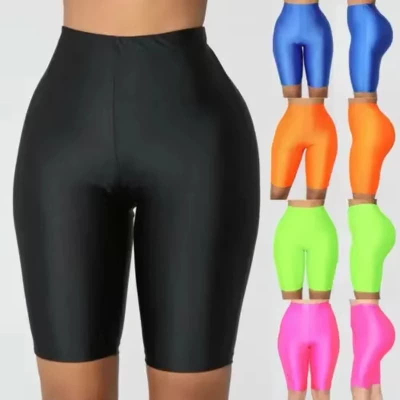Women Naked Feeling Workout Push Up Leggings High Waist Sports Biker Shorts Tummy Control Yoga Running Fitness Gym Slim Pants