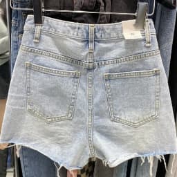 Y2k Women's Ripped Denim Shorts New Loose A-Line with Frayed Edges for Summer Short Pants Women Streetwear Jean Shorts Black