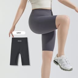 BIVIGAOS Summer Fat Girl Knee Length Cycling Shorts Women High Waist Tight Fit Shark Shorts Sports Yoga Biker Short Leggings