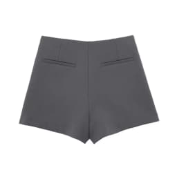 DUOPERI Women Fashion Solid Bandage Mini Skirt Shorts High Waist Female Chic Lady Casual Skort Culottes