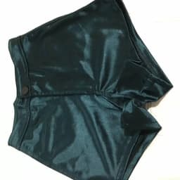 Summer Spring Glossy Sexy Plus Size Women Shorts Casual Zipper Dance Stage High Waist Tight Bottoms
