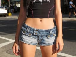 New Gothic Retro Blue Washed Mini Shorts Women Y2K Harajuku Covered Pocket Low Waist Shorts Sexy Hot Girl Denim Shorts