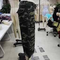 Retro Women Summer Autumn Cargo Shorts Casual Camouflage Print Loose Drawstring Short Pants for Club Streetwear