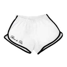 Y2K punk gothic emo girl streetwear fashion vintage casual women's shorts summer hip hop letter print white bottoms sexy shorts