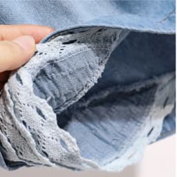 3XL Oversize Denim Wide Leg Shorts Women Summer 100%Cotton Shorts Splice Lace Elastic Waist Cute Soft Girl Frilly Jeans Shorts
