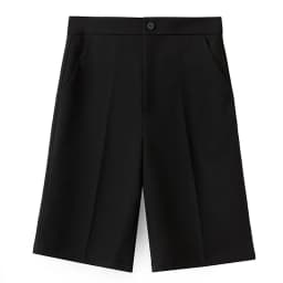 Amii Women's Shorts 2026 Summer New Office Casual Mid-Length Straight Leg Pants Versatile Knee Length Shorts for Women 12622021s