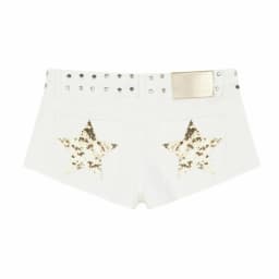 HLJ&GG Y2k Star Denim Shorts for Women Street Fashion Jeans Hot Shorts Loose Fashion Star Print Women Denim Shorts Bottoms 2026