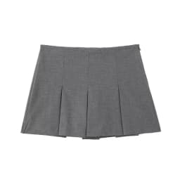 MUJER Pleated Skirt Shorts for Women Black High Waist Female Shorts Summer Basic Mini Shorts Women Streetwear Skort for Women