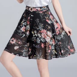 ZUZK Women Loose Cool Casual Chiffon Wide Leg Shorts Summer Comfortable Elastic High Waist Elegant Short Pants Skirt
