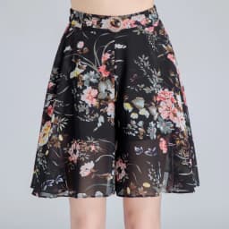 ZUZK Women Loose Cool Casual Chiffon Wide Leg Shorts Summer Comfortable Elastic High Waist Elegant Short Pants Skirt