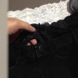 Lace Splicing Elastic Tigh Ultra-shorts Women's Denim Shorts Sexy Low-rise Hot Pants
