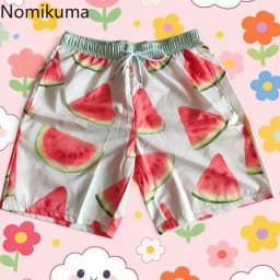 Print Shorts for Women's Bandage Elastic Waist Casual Wide Leg Pants 2026 New Bottoms Fashion Cute Pantalones Cortos De Mujer