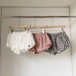 Casual Plaid High Waist Summer Shorts Women 2025 New Korean Sweet Fashion Wide Leg Shorts