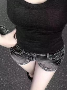 Shorts Women Bodycon American Retro High Street Sexy Summer Vintage Denim Casual Aesthetic Y2k Club Punk Style Harajuku Simple