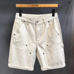 Summer New American Style Men's Jeans Shorts Casual Sporty Thin Design Loose Large Size Comfortable Five-Point Pants