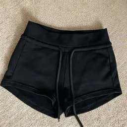 Sporty Grey Low-Waist Straight Leg Short Pants for Women Summer Casual Trousers Drawstring Hot Girl Style Cotton Blend