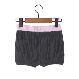 YENKYE Women Contrast Color Elastic High Waist Knit Shorts t Casual Short Pants Lady Bottoms