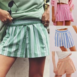 Straight Striped Casual Pockets Beach Shorts Women Fashion Shorts Summer Short Pants Ladies Short Women Shorts Sport Femme Pants