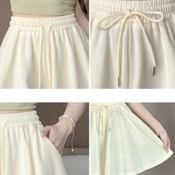 2026 Summer New High Waist Wide Leg Women's Sports Shorts Loose Fit A-Line Shorts Casual Versatile Comfortable Short Pants