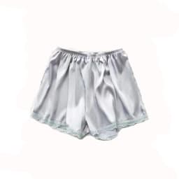 Women Spring Summer Satin Silk Lace Safety Shorts Pants Loose Elastic Waist Home Sleep Shorts Nightwear Bottom Thin Pajamas