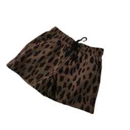 Women Leopard Sport Shorts Wide Leg Pants Mini Lenth High Drawstring Waist Slight Strech Loose Office Lady Casual 2026 Summer