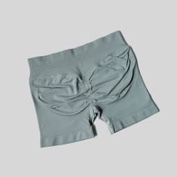 Women Casual Sports Shorts Summer Thin High Waist Shorts 4.5" Low Ribbed Band Running Breathable Short Pants