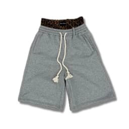 Y2K Aesthetics Harajuku Hip Hop Rock Double Trousers High Waist Cropped Trousers Leisure Contrast Stitching Women Sports Shorts