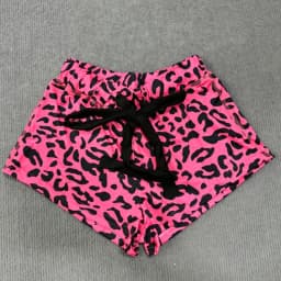 Leopard Print Cool Contrast Casual Sports Shorts Aesthetics Summer Low Waisted Beach Pants Y2K Spice Girl Trend Sexy Hot Pants