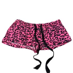 Leopard Print Cool Contrast Casual Sports Shorts Aesthetics Summer Low Waisted Beach Pants Y2K Spice Girl Trend Sexy Hot Pants