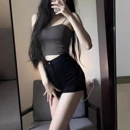 Korean Style Streetwear Women Casual Fashion Low Waist Jeans Shorts Gothic Black Denim Shorts Pants for Ladies Outfits Chic