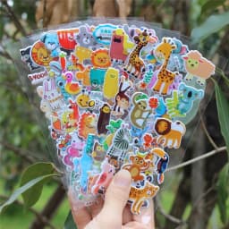 20 Sheets 3D Stickers for Kids Puffy Children Stickers Boys Girls Teachers Reward Craft Scrapbooking Gift Toys