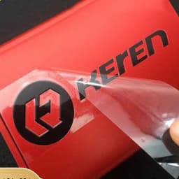 100PCS Custom DTF Transfer Stickers 3D UV Print Personalized DIY Company Logo Crystal Self-adhesive Label On Bottles Packing Box